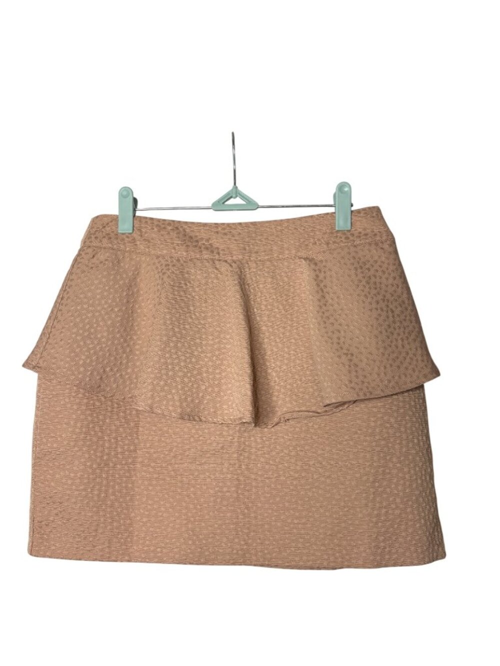 Urban Outfitters Silence + Noise Mini Skirt Size 8 Peplum Dusty Rose Pink